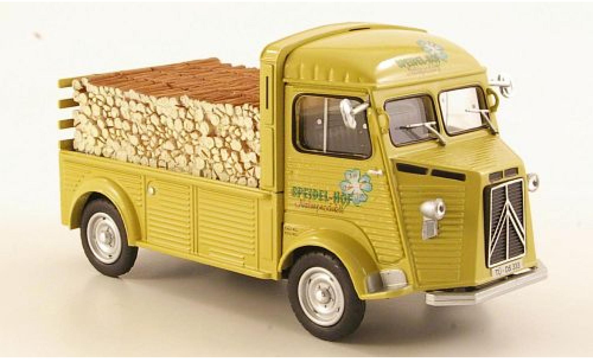 Citroen Type H 1/43 Eligor Pritsche Speidel Hof Naturprodukte avec charge Miniature Citroen Type H 1/43 Eligor Pritsche Speidel Hof Naturprodukte avec charge miniature