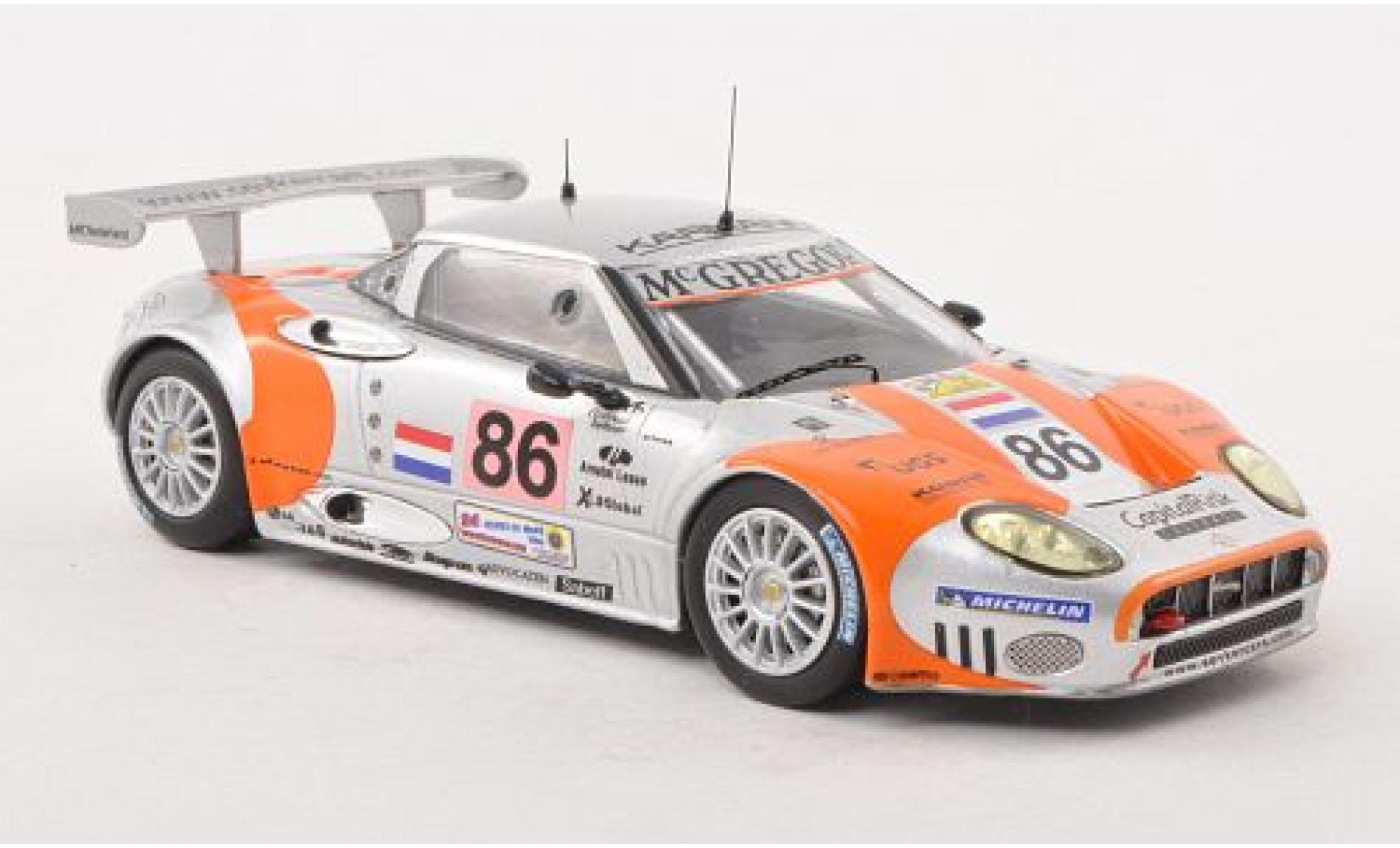 Aston Martin V8 Vantage GT2 1/43 IXO Spyker C8 Spyder GT2-R No.86 24h Le Mans 2006 J.Bleekemolen/M.Hezemans/J.Kane Miniature Aston Martin V8 Vantage GT2 1/43 IXO Spyker C8 Spyder GT2-R No.86 24h Le Mans 2006 J.Bleekemolen/M.Hezemans/J.Kane miniature