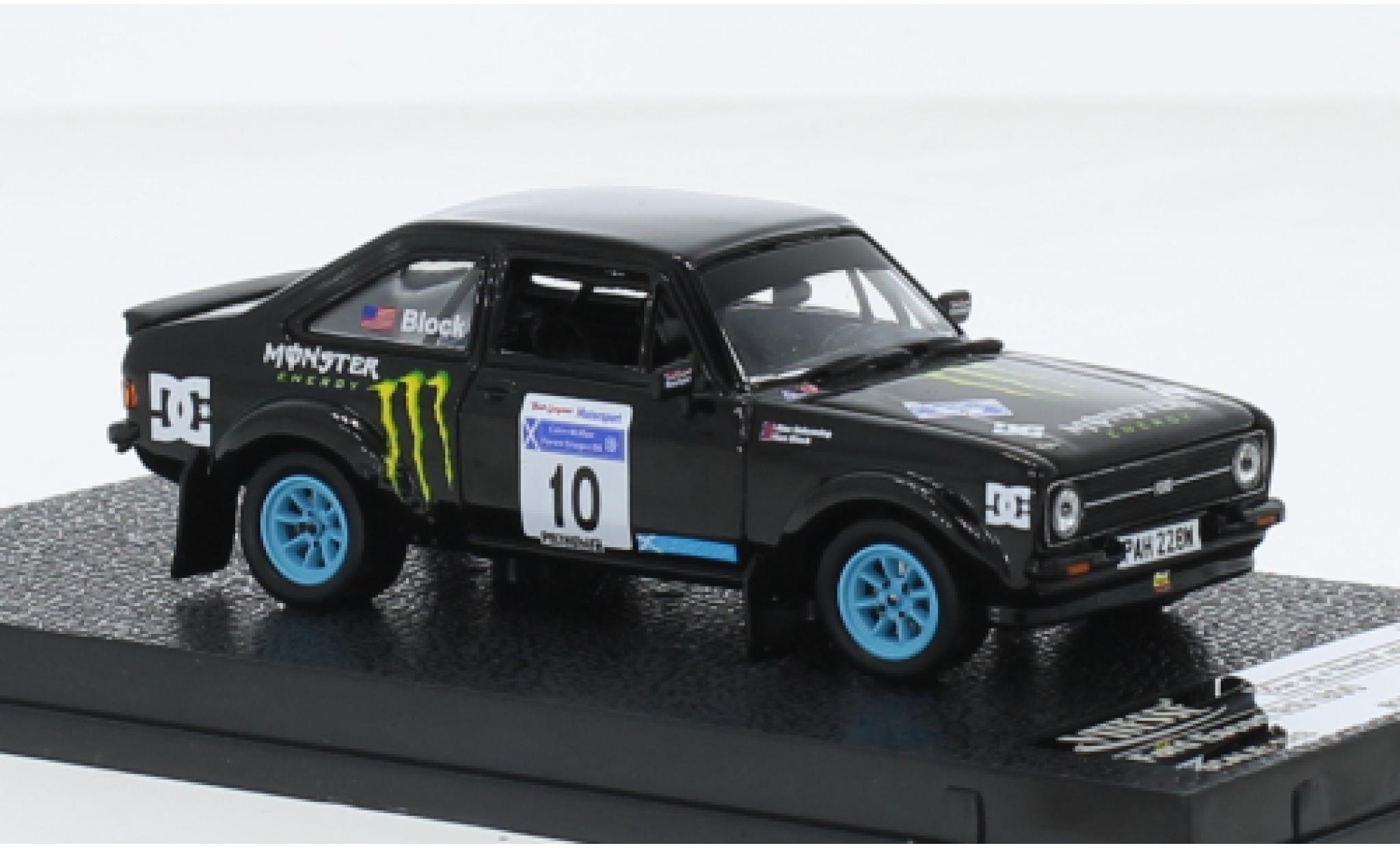 Ford Escort 1/43 Vitesse MKII RS 1800 No.10 Monstre Colin McRae Forest Stages 2008 Miniature Ford Escort 1/43 Vitesse MKII RS 1800 No.10 Monstre Colin McRae Forest Stages 2008 miniature