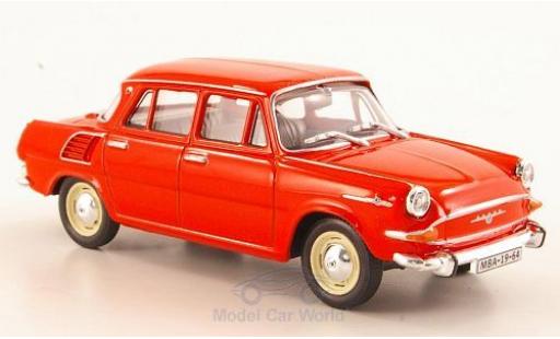 Miniature Skoda 1000 1/43 Abrex MB rouge 1964 Skoda 1000 1/43 Abrex MB rouge 1964 miniature