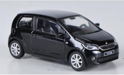 Miniature Skoda Citigo 1/43 Abrex metallise noire 2012 3-Türer Skoda Citigo 1/43 Abrex metallise noire 2012 3-Türer miniature