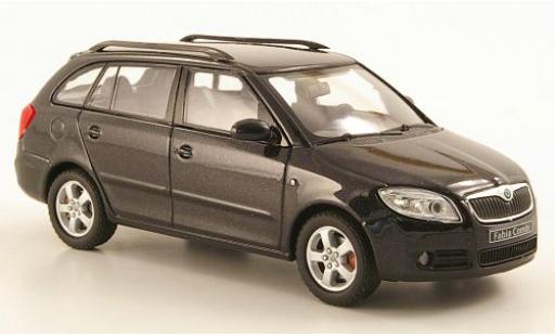 Miniature Skoda Fabia 1/43 Abrex II Combi metallise noire Skoda Fabia 1/43 Abrex II Combi metallise noire miniature