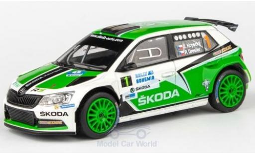 Miniature Skoda Fabia 1/43 Abrex III R5 No.1 Rallye Bohemia 2015 J.Kopecky/P.Dresler Skoda Fabia 1/43 Abrex III R5 No.1 Rallye Bohemia 2015 J.Kopecky/P.Dresler miniature