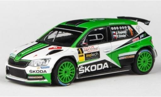Miniature Skoda Fabia 1/43 Abrex III R5 No.1 Motorsport Rally Cesky Krumlov 2017 J.Kopecky/P.Dresler Skoda Fabia 1/43 Abrex III R5 No.1 Motorsport Rally Cesky Krumlov 2017 J.Kopecky/P.Dresler miniature