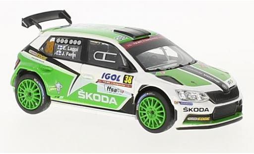 Miniature Skoda Fabia 1/43 Abrex III R5 No.38 Rallye WM Rallye Tour de Corse 2015 E.Lappi/J.Ferm Skoda Fabia 1/43 Abrex III R5 No.38 Rallye WM Rallye Tour de Corse 2015 E.Lappi/J.Ferm miniature