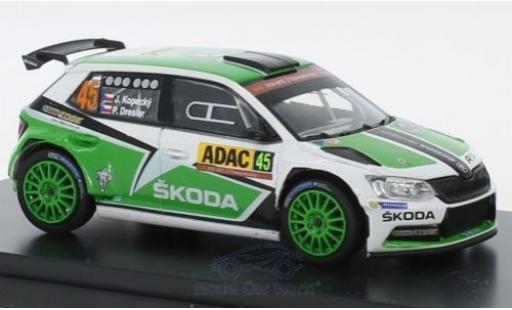 Miniature Skoda Fabia 1/43 Abrex III R5 No.45 Rallye WM Rallye Deutschland 2015 J.Kopecky/P.Dresler Skoda Fabia 1/43 Abrex III R5 No.45 Rallye WM Rallye Deutschland 2015 J.Kopecky/P.Dresler miniature