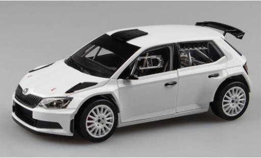 Miniature Skoda Fabia 1/18 Abrex III R5 blanche 2015 Plain Body Version Skoda Fabia 1/18 Abrex III R5 blanche 2015 Plain Body Version miniature