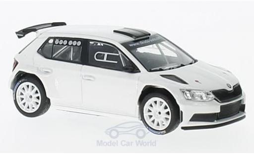 Miniature Skoda Fabia 1/43 Abrex III R5 blanche 2015 Tarmac Skoda Fabia 1/43 Abrex III R5 blanche 2015 Tarmac miniature