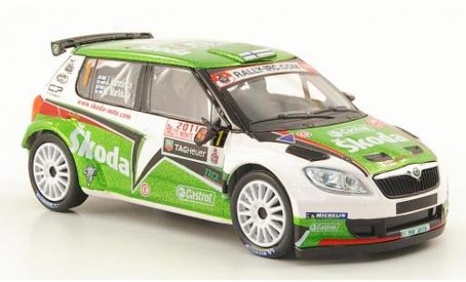 Miniature Skoda Fabia 1/43 Abrex S2000 No.1 Rallye Monte-Carlo 2011 Skoda Fabia 1/43 Abrex S2000 No.1 Rallye Monte-Carlo 2011 miniature