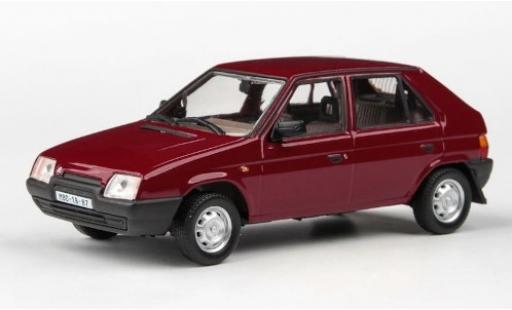 Miniature Skoda Favorit 1/43 Abrex 136L rouge 1988 Skoda Favorit 1/43 Abrex 136L rouge 1988 miniature