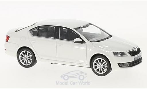 Miniature Skoda Octavia 1/43 Abrex III blanche 2012 Skoda Octavia 1/43 Abrex III blanche 2012 miniature