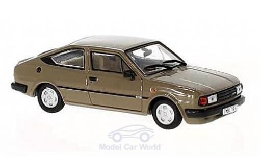 Miniature Skoda Rapid 1/43 Abrex 136 marron 1987 Skoda Rapid 1/43 Abrex 136 marron 1987 miniature