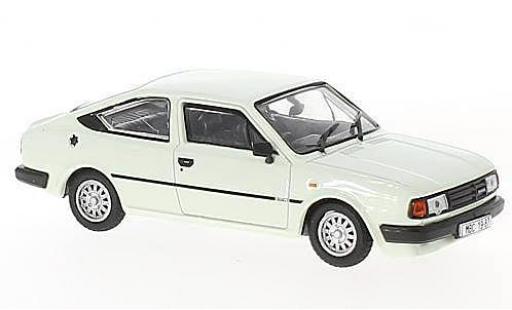 Miniature Skoda Rapid 1/43 Abrex 136 blanche RHD 1987 Skoda Rapid 1/43 Abrex 136 blanche RHD 1987 miniature