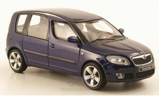 Miniature Skoda Roomster 1/43 Abrex metallise bleue 2006 Skoda Roomster 1/43 Abrex metallise bleue 2006 miniature