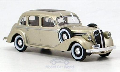 Miniature Skoda Superb 1/43 Abrex 913 metallise beige 1938 Skoda Superb 1/43 Abrex 913 metallise beige 1938 miniature