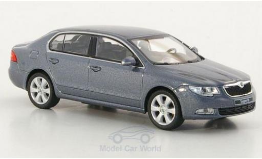 Miniature Skoda Superb 1/43 Abrex II metallise grise Skoda Superb 1/43 Abrex II metallise grise miniature