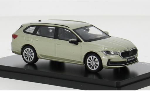 Miniature Skoda Superb 1/43 Abrex VI jaune 2023 1:43 Skoda Superb 1/43 Abrex VI jaune 2023 1:43 miniature