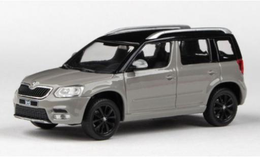 Miniature Skoda Yeti 1/43 Abrex FL grise/noire 2013 Skoda Yeti 1/43 Abrex FL grise/noire 2013 miniature