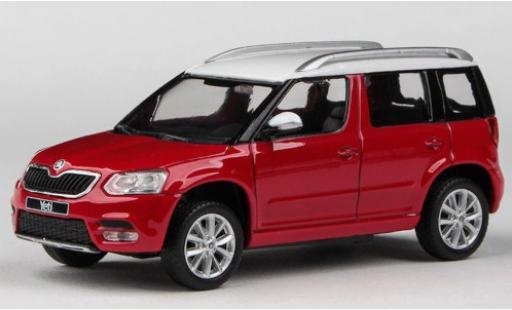 Miniature Skoda Yeti 1/43 Abrex FL rouge/blanche 2013 Skoda Yeti 1/43 Abrex FL rouge/blanche 2013 miniature