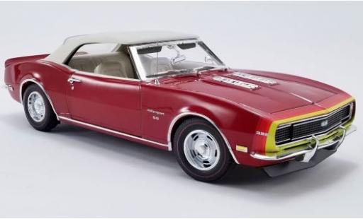Miniature Chevrolet Camaro 1/18 ACME SS Cabriolet Unicorn D88 Stripe Option metallise rouge/Dekor 1968 avec détachable Softtop Chevrolet Camaro 1/18 ACME SS Cabriolet Unicorn D88 Stripe Option metallise rouge/Dekor 1968 avec détachable Softtop miniature