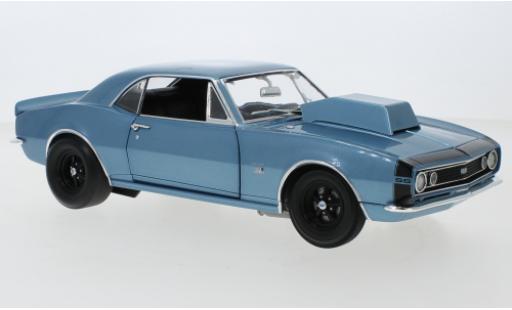 Miniature Chevrolet Camaro 1/18 ACME SS Drag metallise bleue/noire 1967 Chevrolet Camaro 1/18 ACME SS Drag metallise bleue/noire 1967 miniature