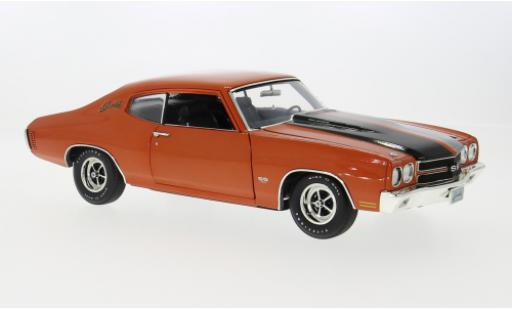 Miniature Chevrolet Chevelle 1/18 ACME SS orange/noire 1970 1:18 Chevrolet Chevelle 1/18 ACME SS orange/noire 1970 1:18 miniature