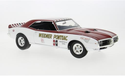 Miniature Pontiac Firebird 1/18 ACME First Ram Air II blanche/rouge 1968 1:18 Pontiac Firebird 1/18 ACME First Ram Air II blanche/rouge 1968 1:18 miniature