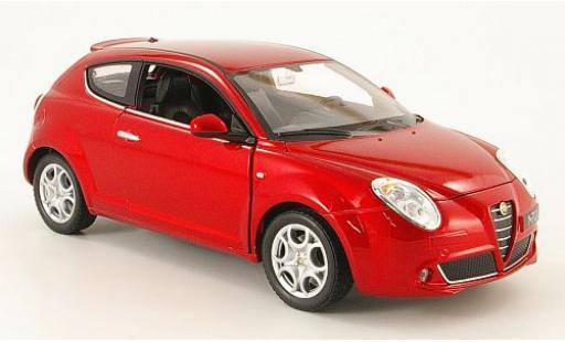 Miniature Alfa Romeo Mito 1/24 Welly MiTo rouge 1:24 Alfa Romeo Mito 1/24 Welly MiTo rouge 1:24 miniature