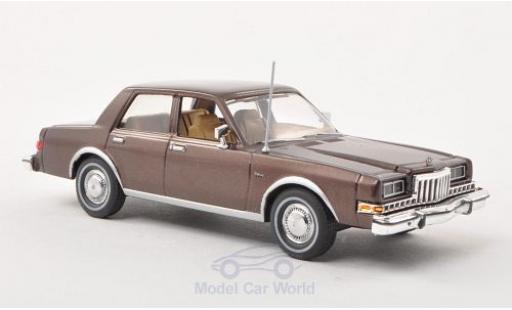 Miniature Dodge Diplomat 1/43 American Heritage Models metallise marron 1985 Dodge Diplomat 1/43 American Heritage Models metallise marron 1985 miniature