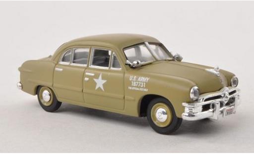 Miniature Ford Custom 1/43 American Heritage Models 4-Door Sedan 1950 Army Staff Car Ford Custom 1/43 American Heritage Models 4-Door Sedan 1950 Army Staff Car miniature