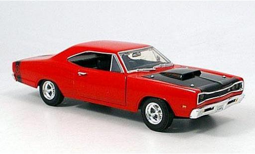 Miniature Dodge Coronet 1/24 Motormax Super Bee rouge/noire 1969 Dodge Coronet 1/24 Motormax Super Bee rouge/noire 1969 miniature