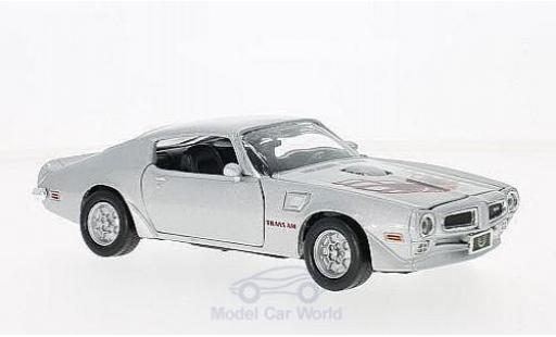 Miniature Pontiac Firebird 1973 1/24 Motormax Trans Am grise/Dekor 1973 Pontiac Firebird 1973 1/24 Motormax Trans Am grise/Dekor 1973 miniature