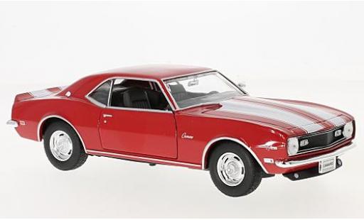 Miniature Chevrolet Camaro 1/24 Welly American Mint/ Z28 rouge/blanche 1968 1:24 Chevrolet Camaro 1/24 Welly American Mint/ Z28 rouge/blanche 1968 1:24 miniature