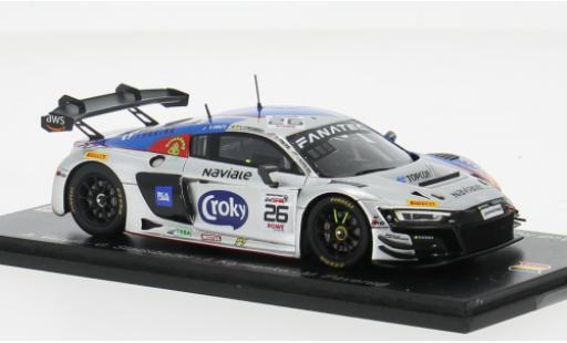 Miniature Audi R8 1/43 Spark LMS GT3 EVO #26 1:43 Audi R8 1/43 Spark LMS GT3 EVO #26 1:43 miniature