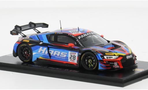Miniature Audi R8 1/43 Spark LMS GT3 EVO #28 1:43 Audi R8 1/43 Spark LMS GT3 EVO #28 1:43 miniature