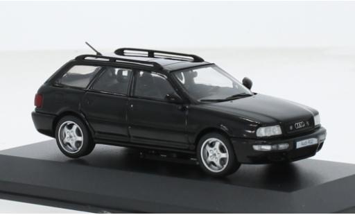 Miniature Audi RS2 1/43 Solido noire 1:43 Audi RS2 1/43 Solido noire 1:43 miniature