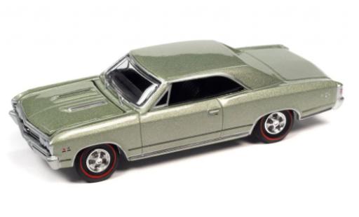 Miniature Chevrolet Chevelle 1/64 Auto World SS 396 metallise la chaux 1967 Chevrolet Chevelle 1/64 Auto World SS 396 metallise la chaux 1967 miniature