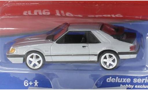 Miniature Ford Mustang 1/64 Auto World SVO grise 1984 Ford Mustang 1/64 Auto World SVO grise 1984 miniature