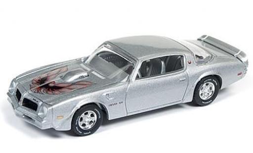 Miniature Pontiac Firebird 1/64 Auto World Trans Am grise 1976 sans Vitrine Pontiac Firebird 1/64 Auto World Trans Am grise 1976 sans Vitrine miniature