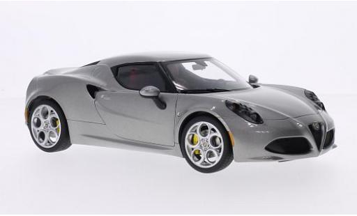 Miniature Alfa Romeo 4C 1/18 AUTOart metallise grise 2013 Alfa Romeo 4C 1/18 AUTOart metallise grise 2013 miniature