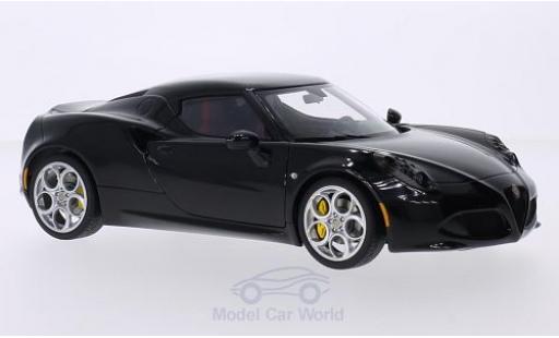 Miniature Alfa Romeo 4C 1/18 AUTOart noire 2013 Alfa Romeo 4C 1/18 AUTOart noire 2013 miniature
