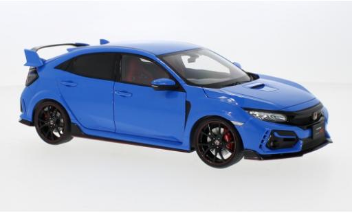 Miniature Honda Civic 1/18 AUTOart Type R (FK8) bleu clair RHD 2021 Honda Civic 1/18 AUTOart Type R (FK8) bleu clair RHD 2021 miniature