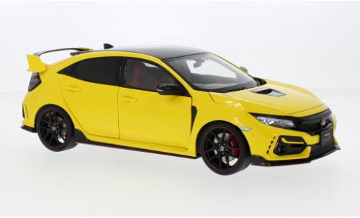 Miniature Honda Civic 1/18 AUTOart Type R (FK8) jaune RHD 2021 Honda Civic 1/18 AUTOart Type R (FK8) jaune RHD 2021 miniature