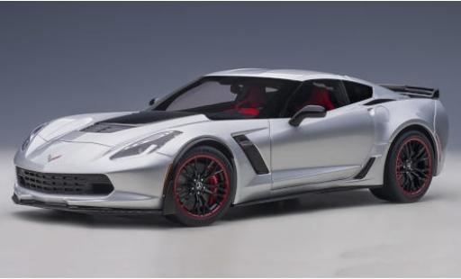Miniature Chevrolet Corvette 1/18 AUTOart (C7) Z06 grise/matt-noire 2014 Chevrolet Corvette 1/18 AUTOart (C7) Z06 grise/matt-noire 2014 miniature