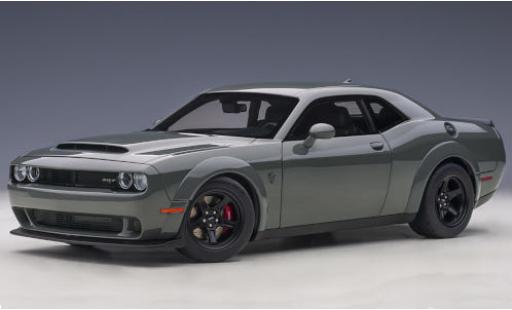 Miniature Dodge Challenger 1/18 AUTOart SRT Demon grise Dodge Challenger 1/18 AUTOart SRT Demon grise miniature