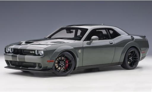 Miniature Dodge Challenger 1/18 AUTOart SRT Hellcat Widebody metallise grise/noire 2018 Dodge Challenger 1/18 AUTOart SRT Hellcat Widebody metallise grise/noire 2018 miniature