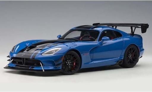 Miniature Dodge Viper 1/18 AUTOart ACR bleue/noire 2017 Dodge Viper 1/18 AUTOart ACR bleue/noire 2017 miniature