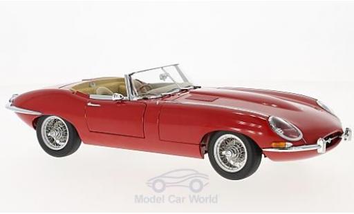 Miniature Jaguar E-Type 1/18 AUTOart Roadster Series I 3.8 rouge Jaguar E-Type 1/18 AUTOart Roadster Series I 3.8 rouge miniature