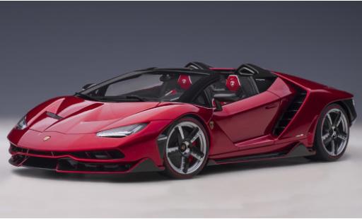 Miniature Lamborghini Centenario 1/18 AUTOart Roadster metallise rouge 2016 Lamborghini Centenario 1/18 AUTOart Roadster metallise rouge 2016 miniature