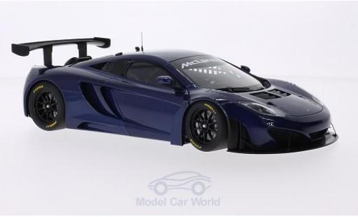 Miniature McLaren MP4-12C 1/18 AUTOart GT3 metallise bleue RHD 2011 McLaren MP4-12C 1/18 AUTOart GT3 metallise bleue RHD 2011 miniature